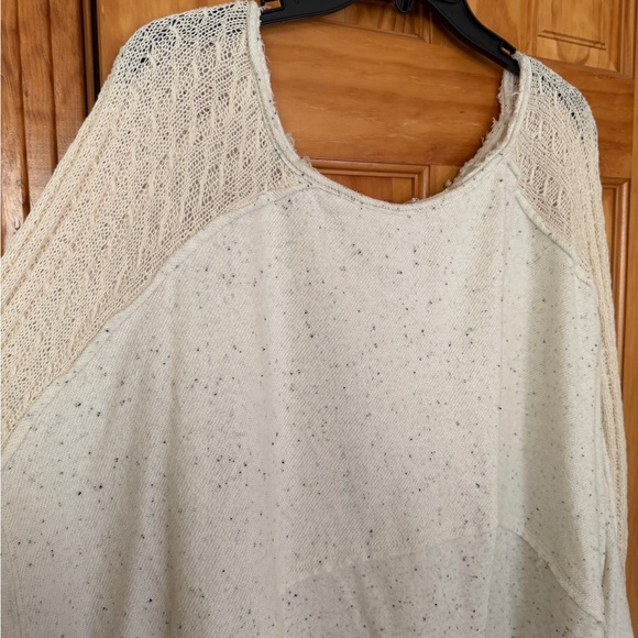 Free People My Girl Pullover Beige Ecru Size Medium - Picture 6 of 11